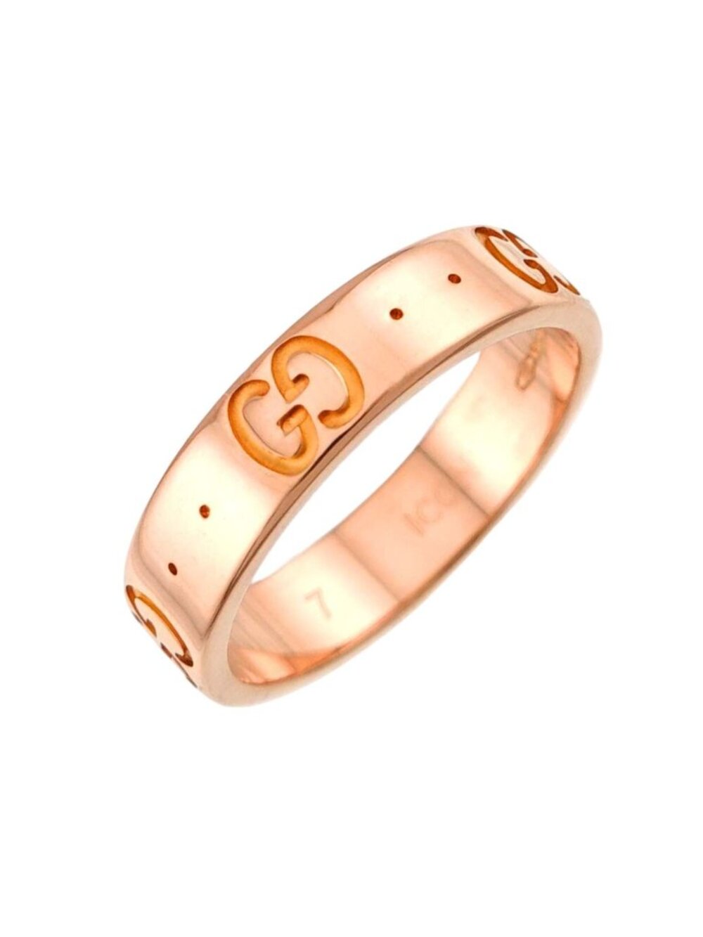 Gucci Icon Ring 18k Pink Gold 750